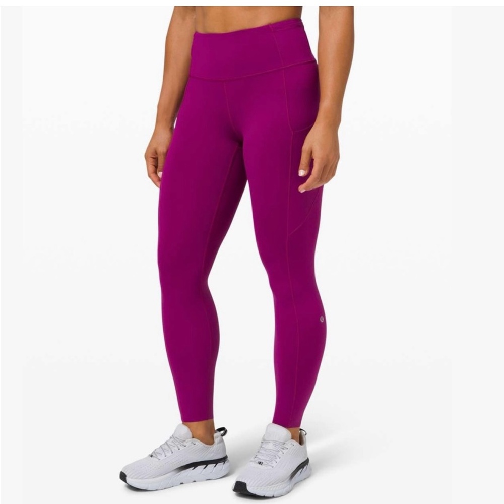 Lululemon Fast and Free high rise tight 25”.